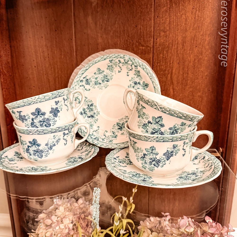 New Wharf Vienna Tea Cup and Saucer Set
